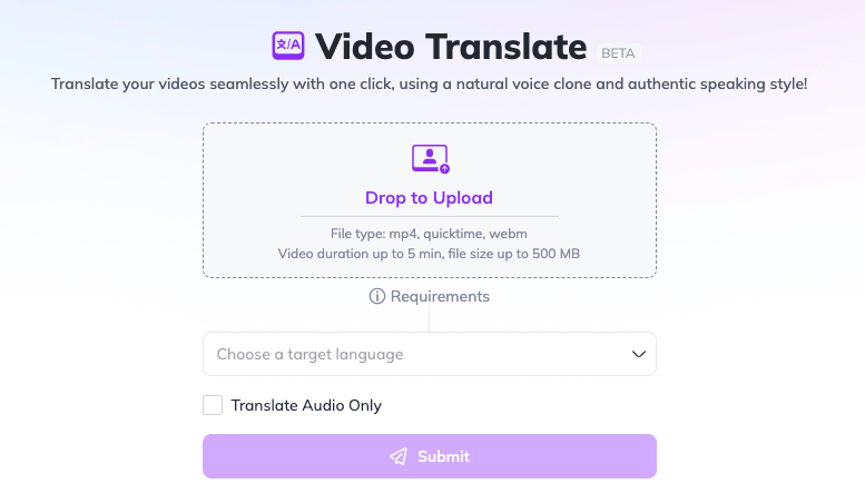 HeyGen Video Translator