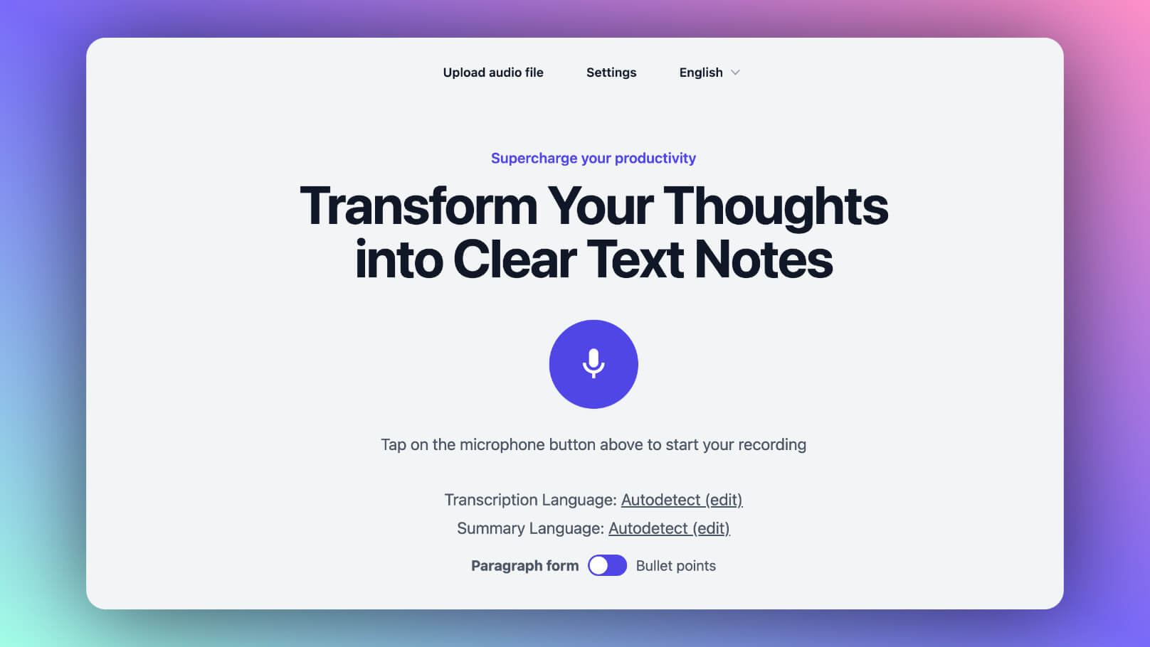 AudioNotes.ai