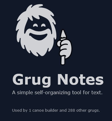 Grug Notes