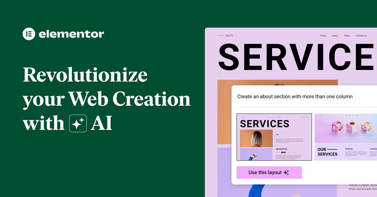 Elementor AI Website Builder