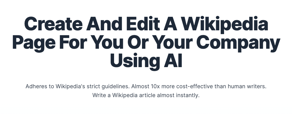 Wikipedia Article AI